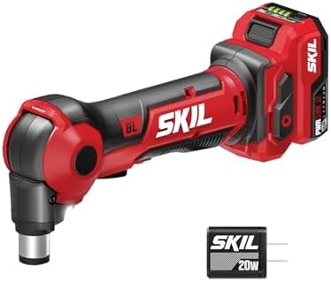 SKIL PWR CORE 12 Brushless 12V Auto Hammer Kit, Includes 2.0Ah USB-C Battery and 20W USB-C Charger - AH6552A-11