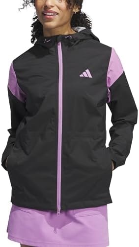 adidas Women's Ultimate365 RAIN.RDY Jacket, Black, Small