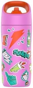 Gatorade Kids' Rookie Metal Water Bottle, 12oz, Stainless Steel Bottle, Double-Wall Insulation, Vacuum Insulated, Thermo Mug