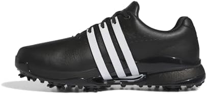 adidas Men's Tour360 24 Golf Shoes, Core Black/Footwear White, 10