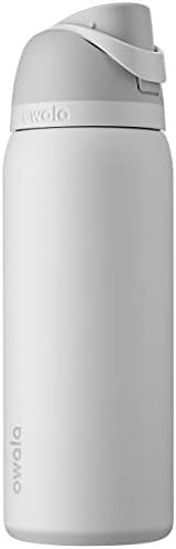 Owala FreeSip Stainless Steel Water Bottle 32 oz Shy Marshmallow