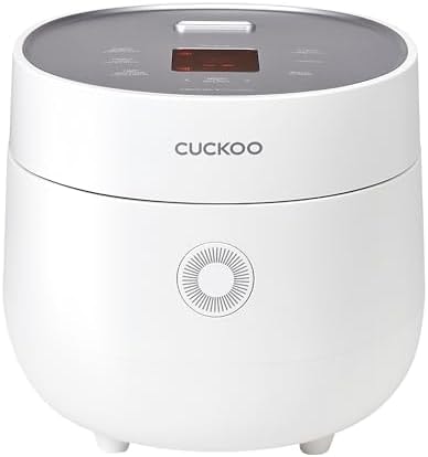 CUCKOO Micom Fuzzy Logic Rice Cooker, 12-Cup Cooked, White, CR-0675FW