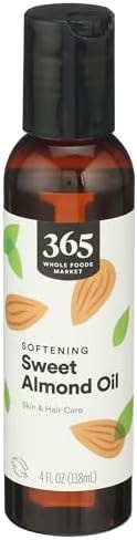 365 by Whole Foods Market, Softening Sweet Almond Oil, Skin & Hair Care, 4 Fl Oz