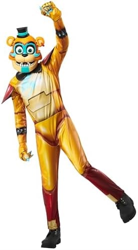 Rubies at Party City Five Nights At Freddy's: Glamrock Freddy Costume for Kids, Boy's Large