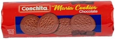 Conchita Chocolate Maria Cookies - Versatile Snack, Dessert, or Breakfast Food - 7.06 oz (Pack of 1)