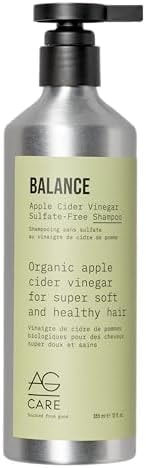 AG Hair Balance Apple Cider Vinegar Sulfate-Free Shampoo, 12 Fl Oz