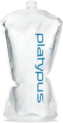 Platypus Platy 2-Liter Ultralight Collapsible Backpacking Water Bottle