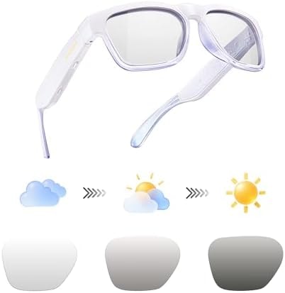 OhO Open Ear Smart Glasses, UV400 Z87.1 Lightweight Bluetooth Sunglasses