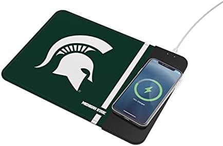SOAR NCAA Wireless Charging Mouse Pad, Michigan State Spartans
