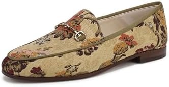 Sam Edelman Women's Loraine Loafer Natural Floral Multi