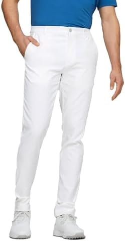 PUMA GOLF Dealer Tailored Pant, White Glow, 40/34