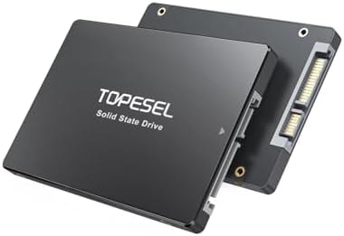 TOPESEL 240GB SATA III 2.5" Internal Solid State Drive 3D NAND TLC Flash 2.5" SSD for Laptop & Desktop PC Upgrade