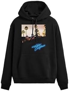 Eagles Hotel California Hoodie, Black, Large