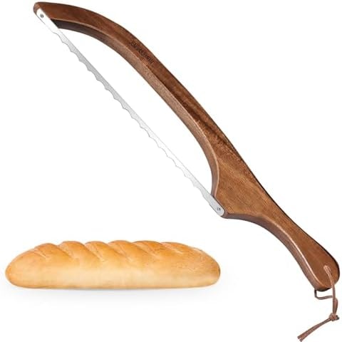 RAPSAKEMOH Bread Knife for Homemade Bread,Bread slicer for Homemade Bread