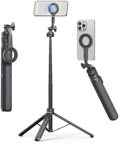 Jishane 70'' Magnetic Tripod for iPhone, Phone Tripod for Smartphone