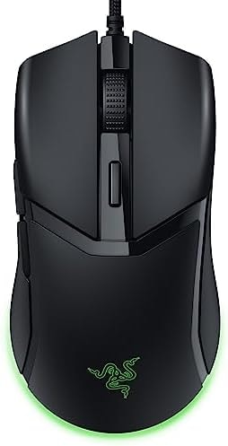 Razer Cobra Wired Gaming Mouse, Gen-3 Optical Switches, 58g, Black