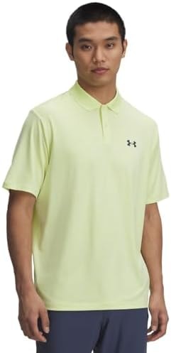 Under Armour Men's Performance 3.0 Polo, (728) Sonic Yellow / / Downpour Gray, X-Small