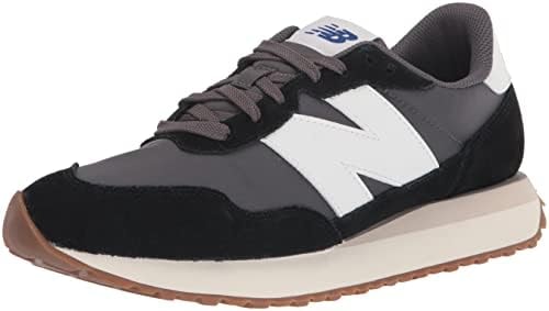 New Balance Men's 237 V1 Sneaker, Black/Magnet/Gum, 13