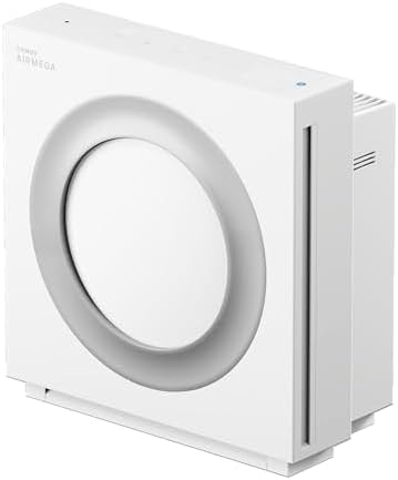 COWAY Airmega Mighty2 Air Purifier, Next Gen of AP-1512HH, for Large Room & Home Cleans up to 1,800 ft², IEST certified HEPA and Active Carbon for Allergies, Smoke, Dust, Pets & Mold, AP-1512N(W)