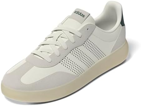 Adidas Mens Barreda Decode V2 Sportswear, Off White/Off White/Collegiate Green, 5.5