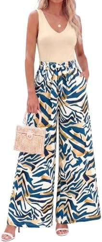 BTFBM Two Piece Sets For Women Summer 2026,Floral Apricot Blue,Small