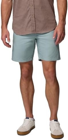 Columbia Men's Washed Out Hiking Short, Crushed Blue, 50 x 10