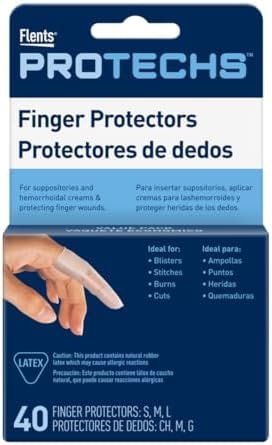 Flents Protechs Finger Protectors & Toe Cots, Assorted Sizes, 40 Count