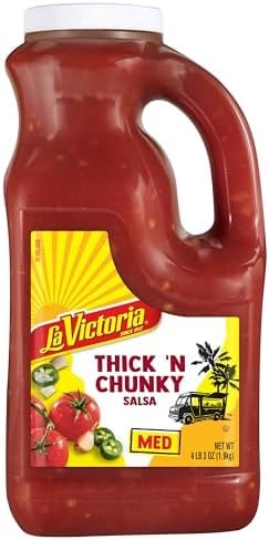 LA VICTORIA Thick 'N Chunky Salsa Medium, 67 ounce