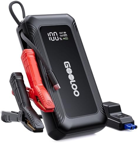 GOOLOO G7 3000A Supersafe Jump Starter with Built-in 45W USB-C Cable