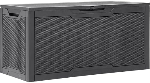 YITAHOME 100 Gallon Resin Deck Box