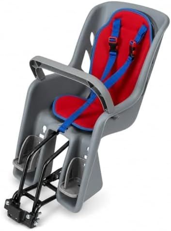 Bell Cocoon 300 Rear Mount Child Bike Seat — 5-Point Harness, Spoke Guard, Fits 26–27 in Bikes, Up to 40 lbs, Ages 1+