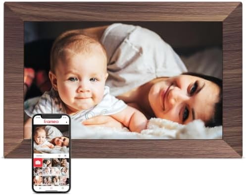 Frameo Digital Picture Frame, 10.1'' WiFi Electronic Photo Frame, Gift Idea