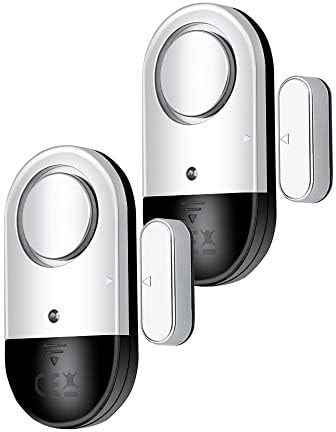 120 DB Loud Door and Window Open Alarm Sensor 2 Pack