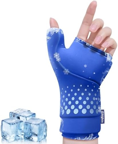 Wrist &Thumb Ice Pack Wrap-Thickened Gel for Long-Lasting Cold Compression