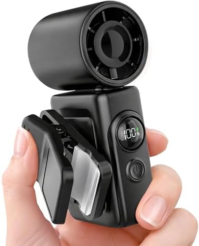 Hotsales Clip-On Portable Fan for Strollers, Handheld Turbo Fan for Travel