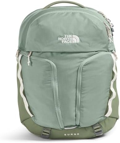 The North Face Women's Surge Commuter Backpack, Slate Moss/Bark Mist, OSFA