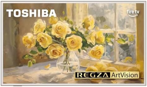 Toshiba 65" G700 Series ArtVision 4K UHD Smart Fire TV (65G700SU, 2026 New) - QLED, Native 165Hz, Art Gallery Mode, Anti-Glare Screen, REGZA Engine ZRi, DTS Virtual:X, Included Art Frame