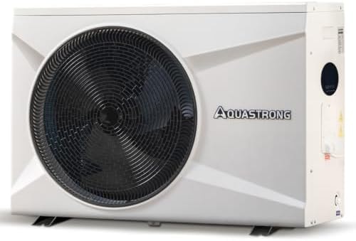 AQUASTRONG Swimming Pool Heat Pump,Pool Heater for Above Ground and Inground Pool, Heating and Cooling Pool Heater, for Large16000 Gallons