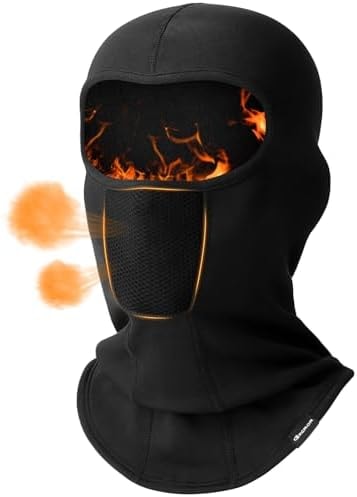 GXCROR Windproof Balaclava Ski Mask for Adults and Kids with Mesh