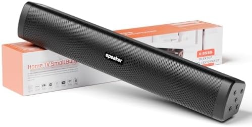 Dnil Portable Slim Sound Bar, Wireless Bluetooth Speaker, a Rechargeable Bluetooth Speaker for Indoor & Outdoor Use, Great for TV, Music, Exercise, Beach, and Travel.