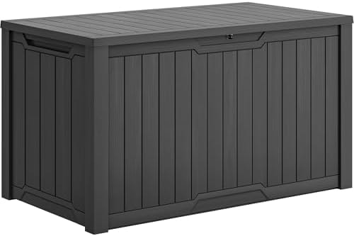 YITAHOME XXL 240 Gallon Large Outdoor Storage Deck Box for Patio Furniture