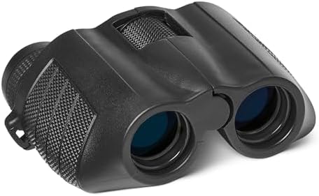 Amazon Basics 7x25 Compact Binoculars for Adults, FMC Optics, BAK-4 Prism, Lightweight Portable Design for Travel and Outdoor Use, Black