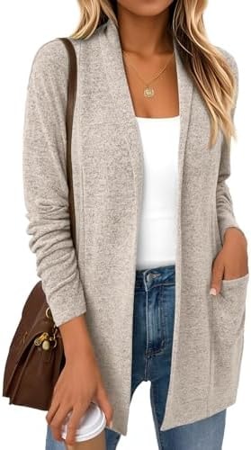 LILLUSORY Cardigan for Women Lightweight Cardigans Fall Fashion Outfits