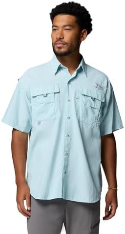 Columbia Men's PFG Bahama II Short Sleeve Fishing Shirt