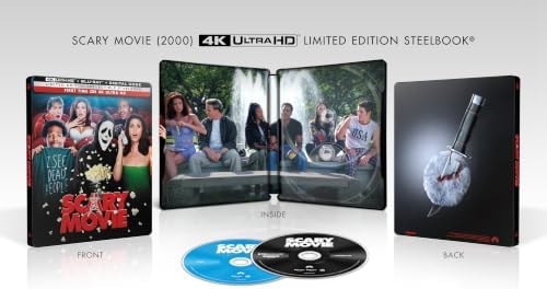 Scary Movie (2000) (Limited Edition Steelbook) [4K UHD + Blu-Ray + Digital Copy]