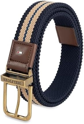 Tommy Hilfiger Men’s 2-in-1 Reversible Casual Dress Belt