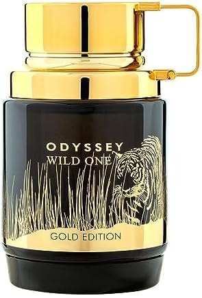 Odyssey - Wild One Gold Edition by Armaf for Men - 3.4 oz EDP Spray