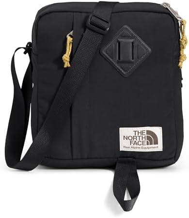 The North Face Berkeley Crossbody Bag, Blk/Mineral Gold-NPF, One Size