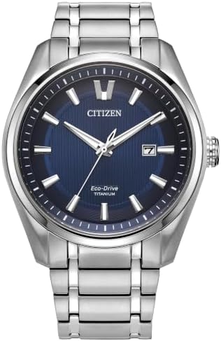 CITIZEN Mens Eco-Drive Sport Luxury 42mm Super Titanium AW1240-57L