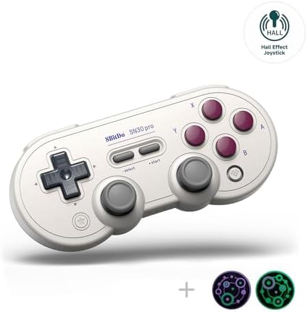 8Bitdo Sn30 Pro Wireless Bluetooth Controller, G Classic Edition